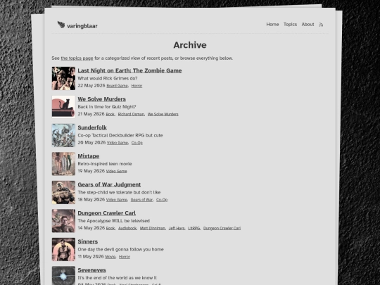 posts screenshot