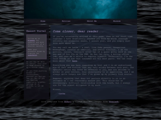 aboutme screenshot