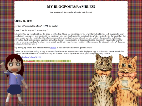 blogposts screenshot