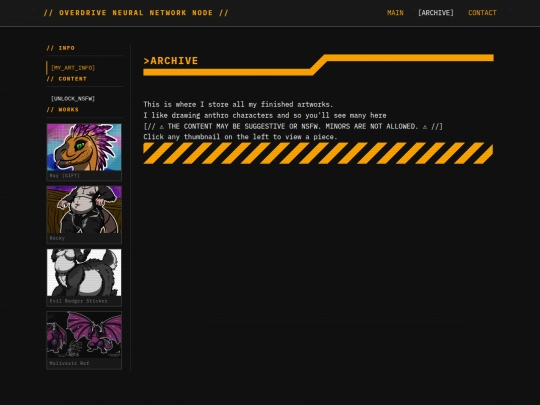 archive screenshot