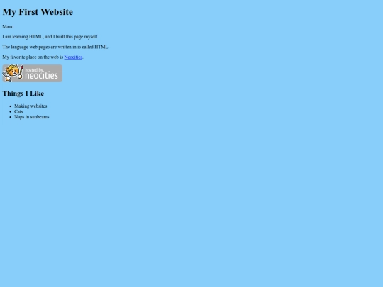index screenshot