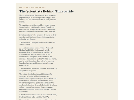 peptide-blogs screenshot