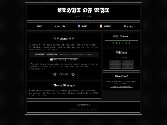 goth screenshot