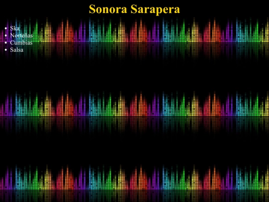 sonora sarapera/Sonora Sarapera/Generos screenshot