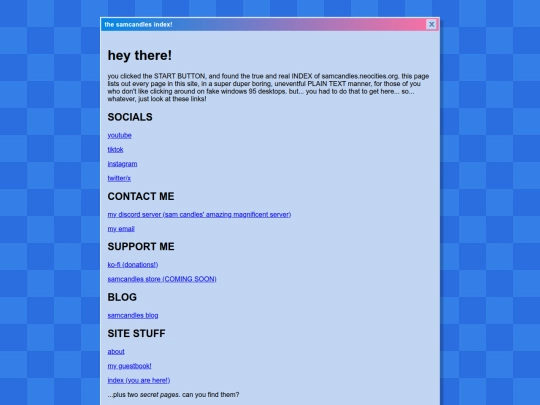 trueandrealindex screenshot