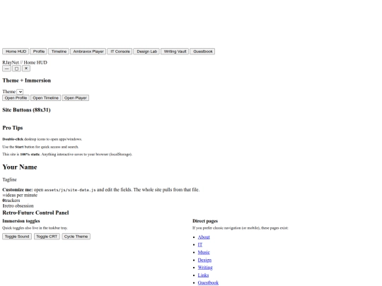 legacy screenshot