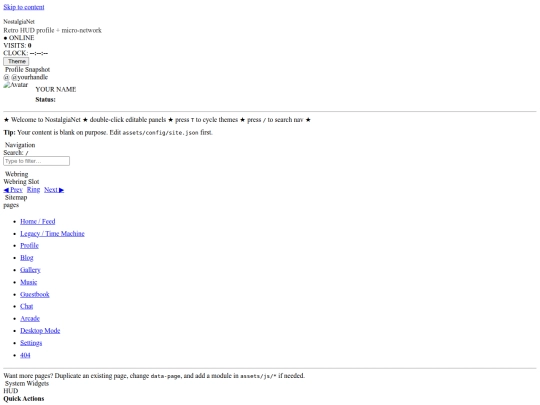 sitemap screenshot