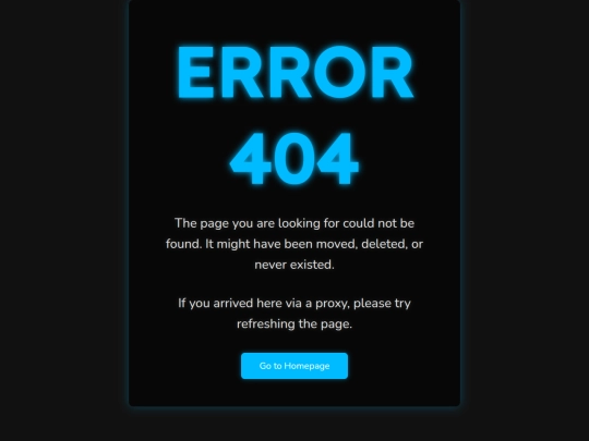 404 screenshot