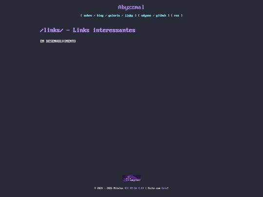 links screenshot