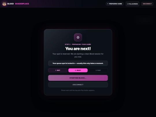 bloxdConnection screenshot