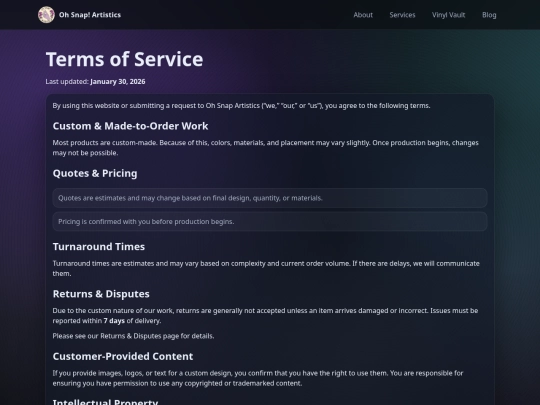 tos screenshot