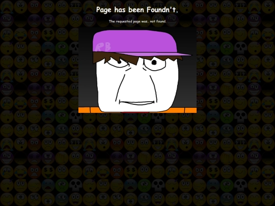not_found screenshot