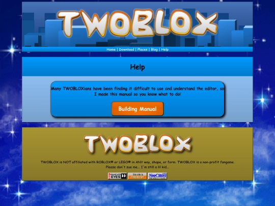 twoblox/help screenshot