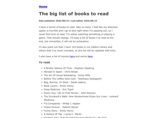 books screenshot