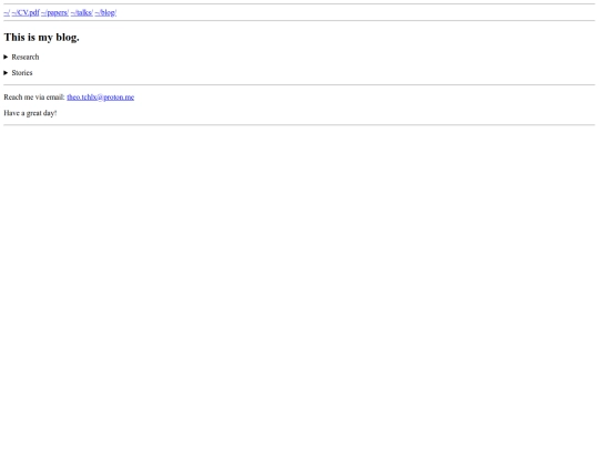 blog screenshot