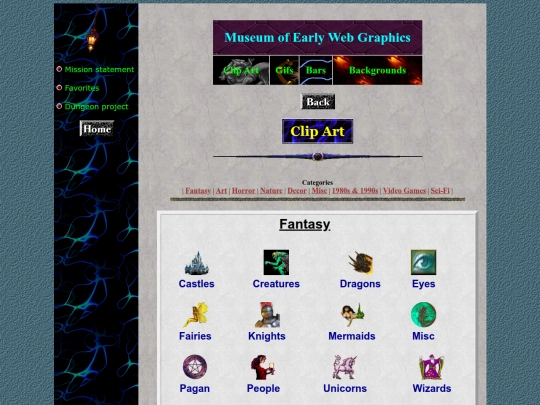 museum/clipart screenshot