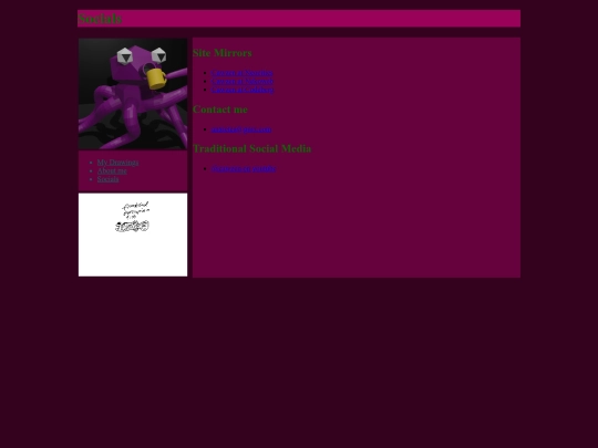 socials screenshot
