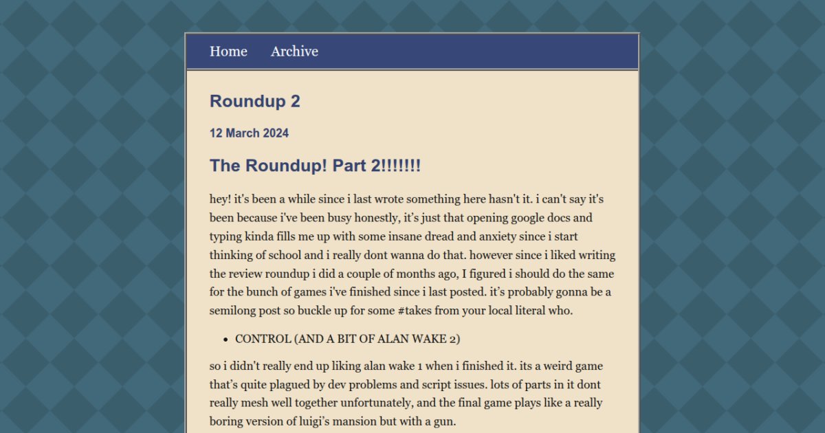 Roundup 2