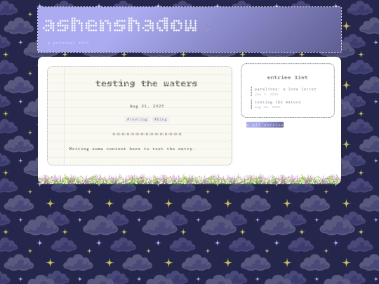 entries/testing-the-waters screenshot