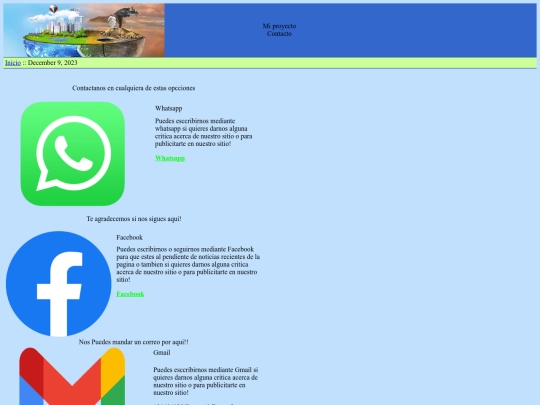 paginas/contacto screenshot