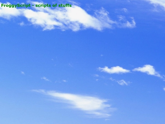 FroggyScripts screenshot