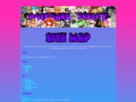 sitemap screenshot