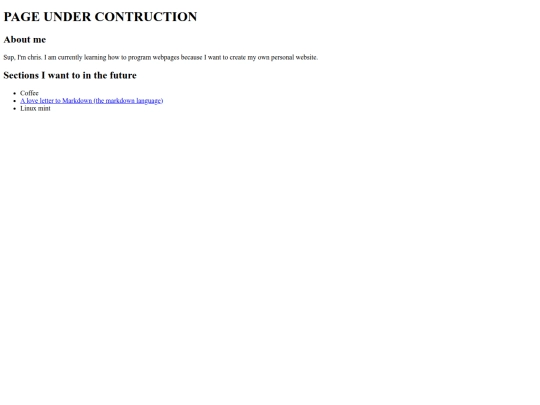 index screenshot
