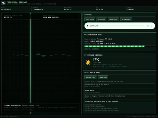 apps/pyongyang-signals-v4 screenshot