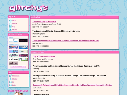 reading-list screenshot