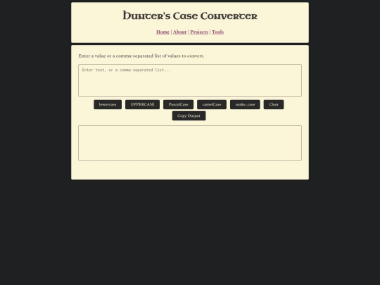 projects/tools/case_converter screenshot