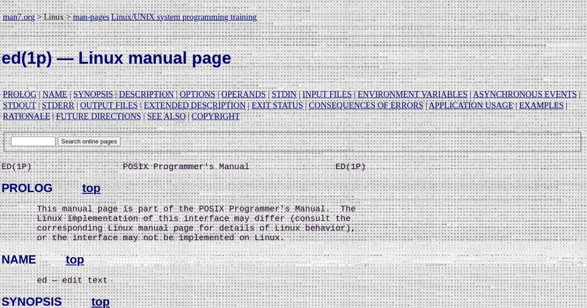 ed-1p-linux-manual-page