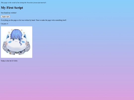 firstscript screenshot