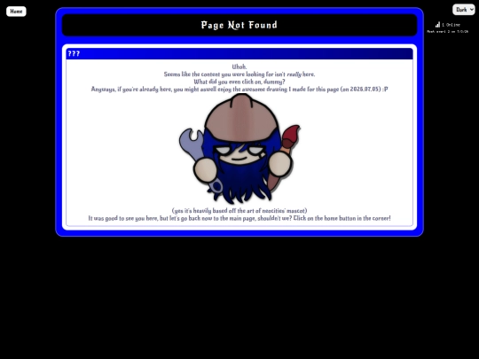 not_found screenshot