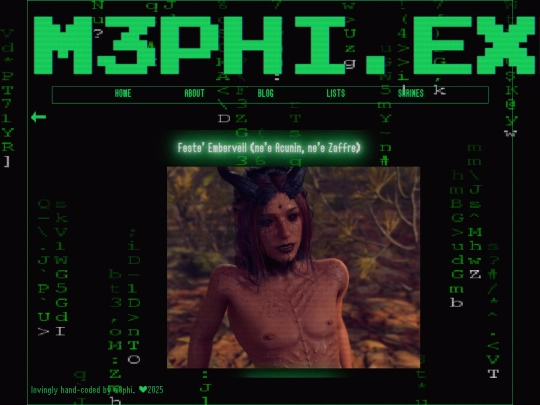oc lore/feste screenshot