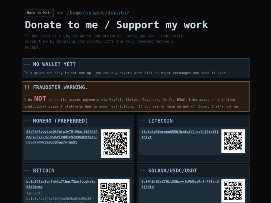 donate screenshot