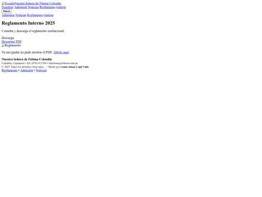hola/reglamento screenshot
