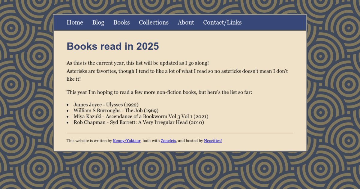 Books read in 2025