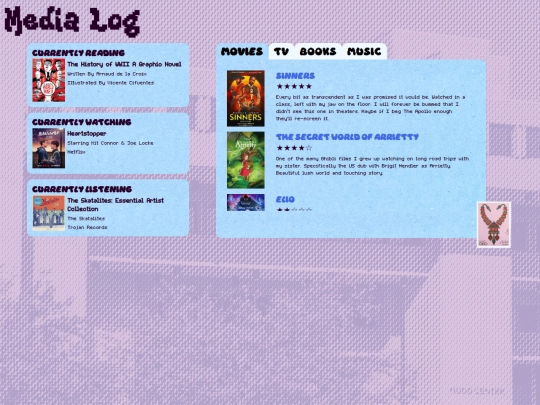 media-log screenshot
