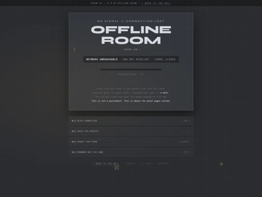 offline screenshot