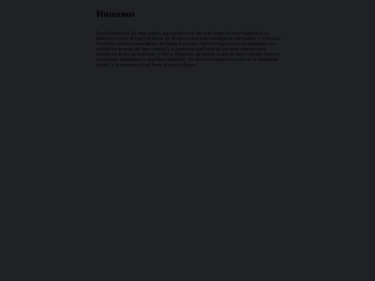 wiki/Razas/Humanos screenshot