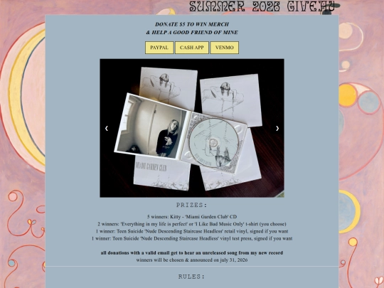 giveaway screenshot