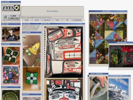 Projects screenshot