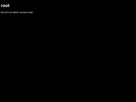articles/root screenshot