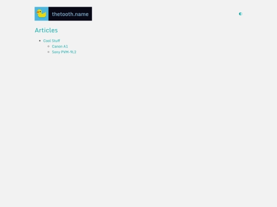 articles screenshot