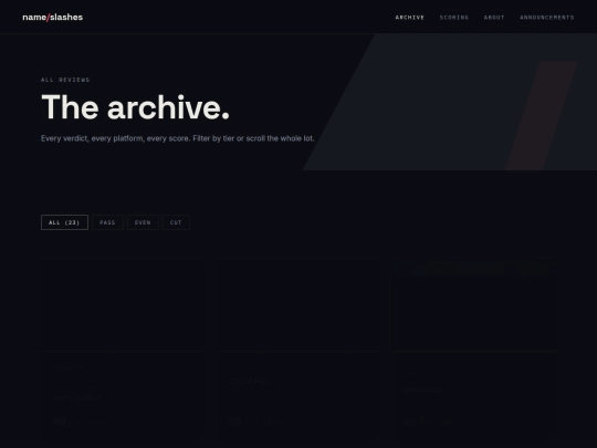 archive screenshot