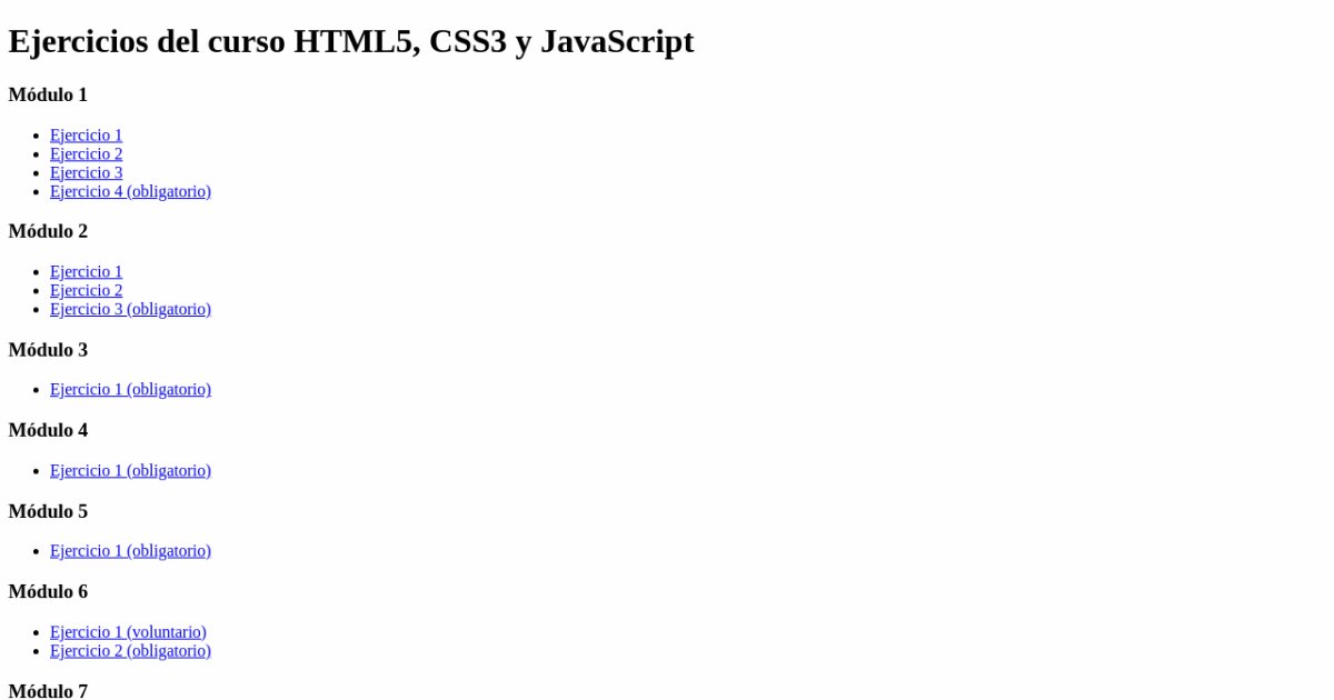 Secciones Y L Neas Generales De Un Documento Html