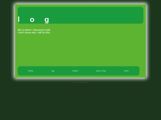 log screenshot