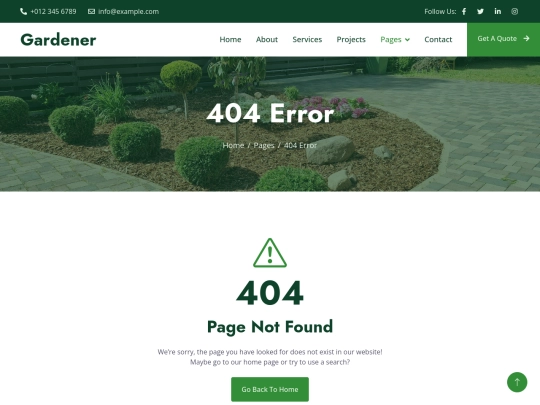 404 screenshot