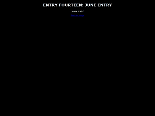 blorgs/Entry14 screenshot