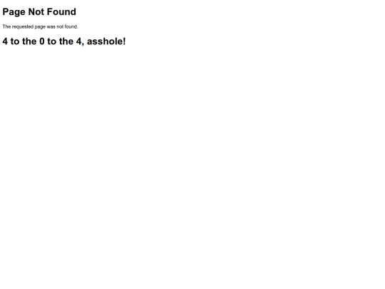 not_found screenshot